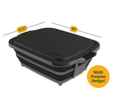 Prep Tray Cuisinart 4-in-1 Expandable Prep and Serve Tub,Kitchen,BBQ,Utensils