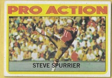 1972 Topps High Number 3rd Series Pro Action Steve Spurrier 49'ers #338 EX