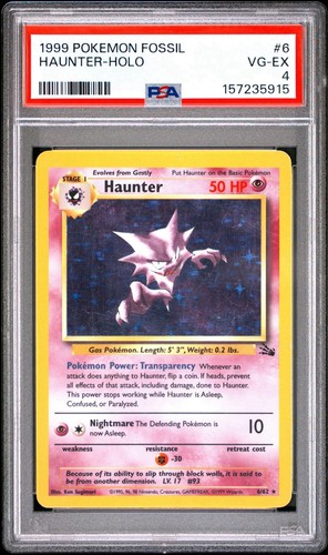 Haunter (Unlimited) graded PSA 4 for sale on eBay