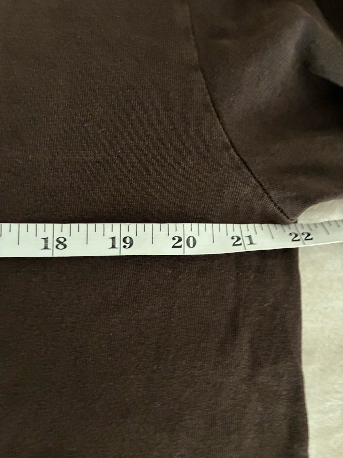 Travis Scott T Shirt L Brown Long Sleeve Jackboys 2 A3 NEW *pinhole