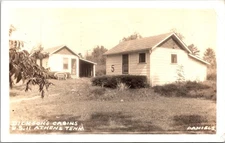 RPPC Dickson’s Cabins Athens Tennessee U.S. 11 Real Photo Postcard 1939