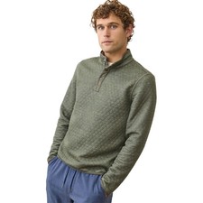 Marine Layer Corbet Quilted Reversible Pullover - Men's