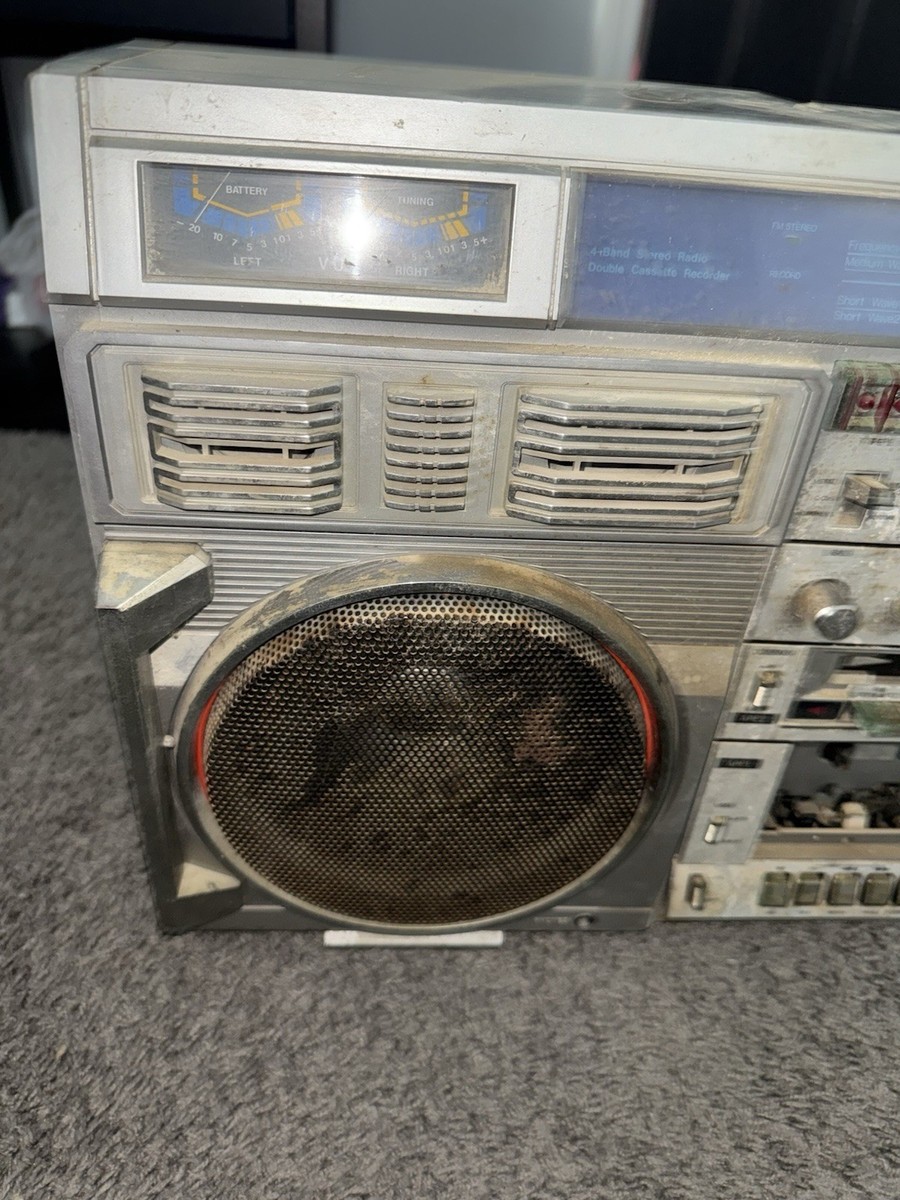 Vintage BOOMBOX CONION C-100F Ghetto Blaster Cassette Radio