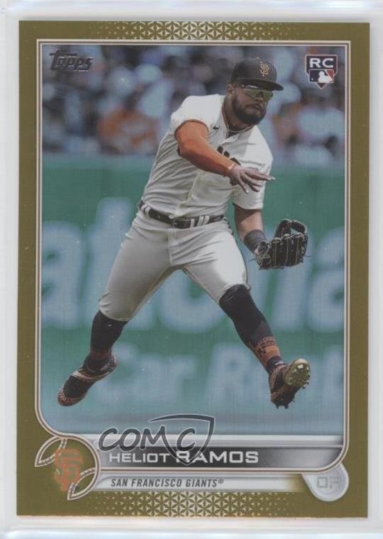 2022 Topps Update Gold Foil Heliot Ramos #US154 0i21