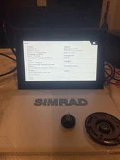 Simrad GO9 XSE  Marine 9" FishFinder Radar GPS Chartplotter Display