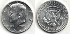 Uncirculated 1966 Kennedy Silver (40%) Half Dollar at Below Silver Melt Value