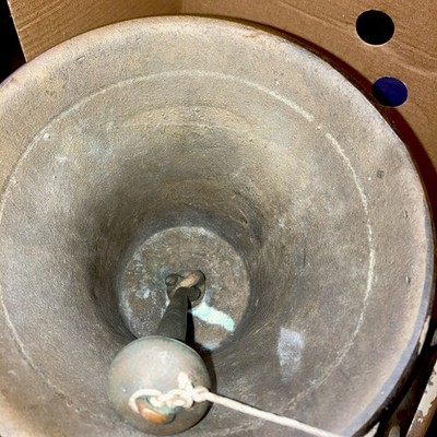 Pennsylvania Railroad Brass Bell 8x6.5 vintage | eBay