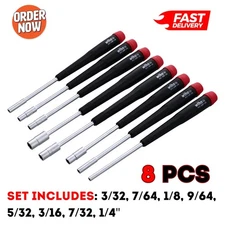 Nut Driver Set Tools for Small Nuts Project Hobby Antique Toy Model Train Repair