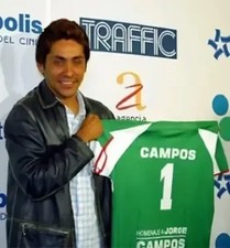 Jorge Campos Fila Jersey juego de despedida size XL 2004