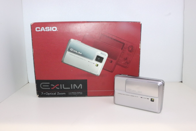 CASIO EXILIM EX-V7 コンパクトデジタルカメラ　動作確認済み Casio EX-V7 7.2MP Digital Camera - Silver for sale online | eBay