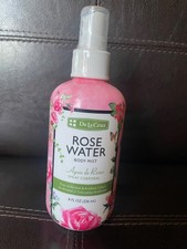 De La Cruz Rose Water Body Mist, Made in USA 8 FL. OZ.  / with spray pump NEW