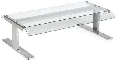 Nemco 8250-CGD 36.25'' Canopy Sneeze Guard Pass-Through Fits 8250 Series