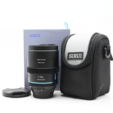 Sirui 40mm T1.8 1.33x S35 AF Anamorphic Lens Fujifilm X Blue Flares #812