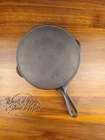 Restored ERIE #6 Cast Iron Skillet 2nd Series Maker's Mark A (circa 1886-1892)