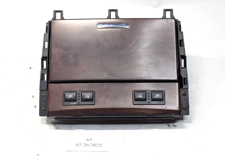 Lexus GS350 2013-2015 consola central portavasos moldura de madera OEM Foto 3 de 4