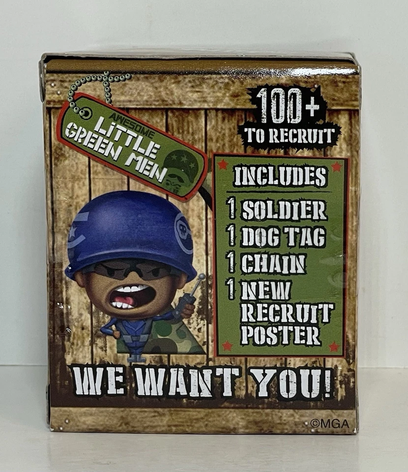 Лот из 2 MGA Awesome Little Green Men серия 1 слепая коробка - Изображение 4 из 4