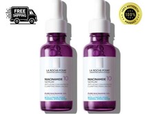 La Roche-Posay Pure Niacinamide 10 Serum Hyaluronic Acid 30ml, 2-Pack