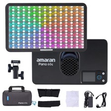 Amaran Pano 60c Kit Led Video Panel Light 60W RGBWW Full Color Lights,CCT 2,3...