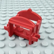 LEGO Red Horse Saddle w/ Two Clips Minifigure Acc. City Castle Farm
