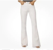 joe's jeans women’s Juliette White Flare Jeans Size 27