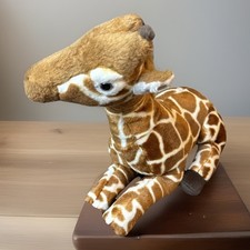 FAO Schwarz Giraffe Calf Baby Classic Stuffed Animal Toy Plush 15"