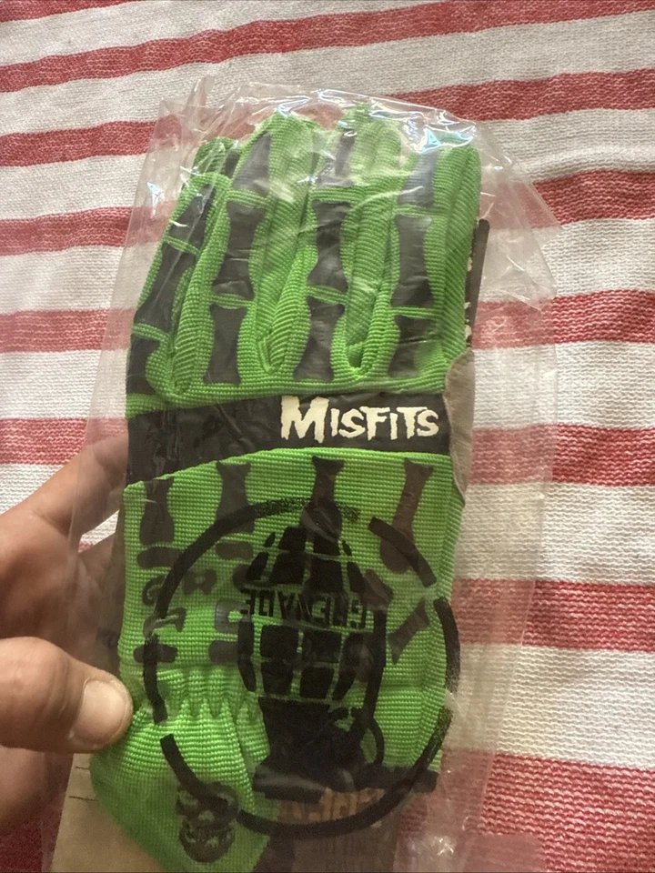 Guante de snowboard Grenade Misfits M/L 2007/2008 verde negro CC935 mediano/grande NUEVO Foto 2 de 4