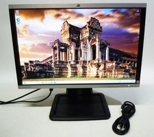 HP LA22f 22" Widescreen LCD Monitor 1680 x 1050 VGA/DP/DVI w/AC Power Cord