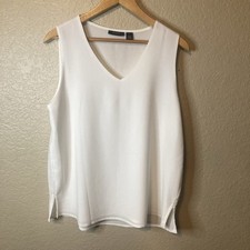 Halogen Nordstrom Blouse V-Neck Elegant Roman...