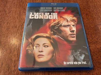 Three Days of the Condor [Blu-ray] Robert Redford Faye Dunaway - New, Sealed