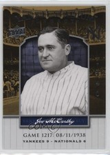 2008 Upper Deck Yankee Stadium Legacy Joe McCarthy #YSL1217 HOF 0o9
