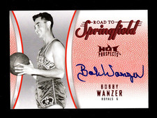 2008-09 HOT PROSPECTS SPRINGFIELD RUBY BOBBY WANZER AUTO AUTOGRAPH 3/5 ROYALS