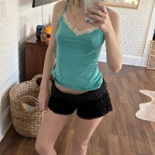 True Vintage 60s/70s Black Bloomers Shorts Fits Sizes XS-L