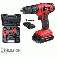 VALEX TRAPANO AVVITATORE C/PERCUSSIONE BATTERIA FAMILY-TECH2V IMPACT 218 1429434