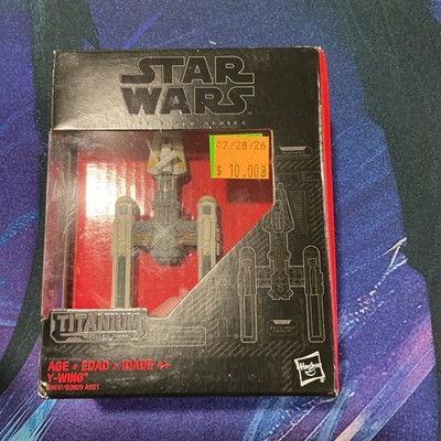 Star Wars  The Black Series  Y-Wing  TITANIUM Series #08 Disney