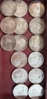 Canada 1967 Silver Dollar Coins Circulated Lot Silver Composition 80% silver