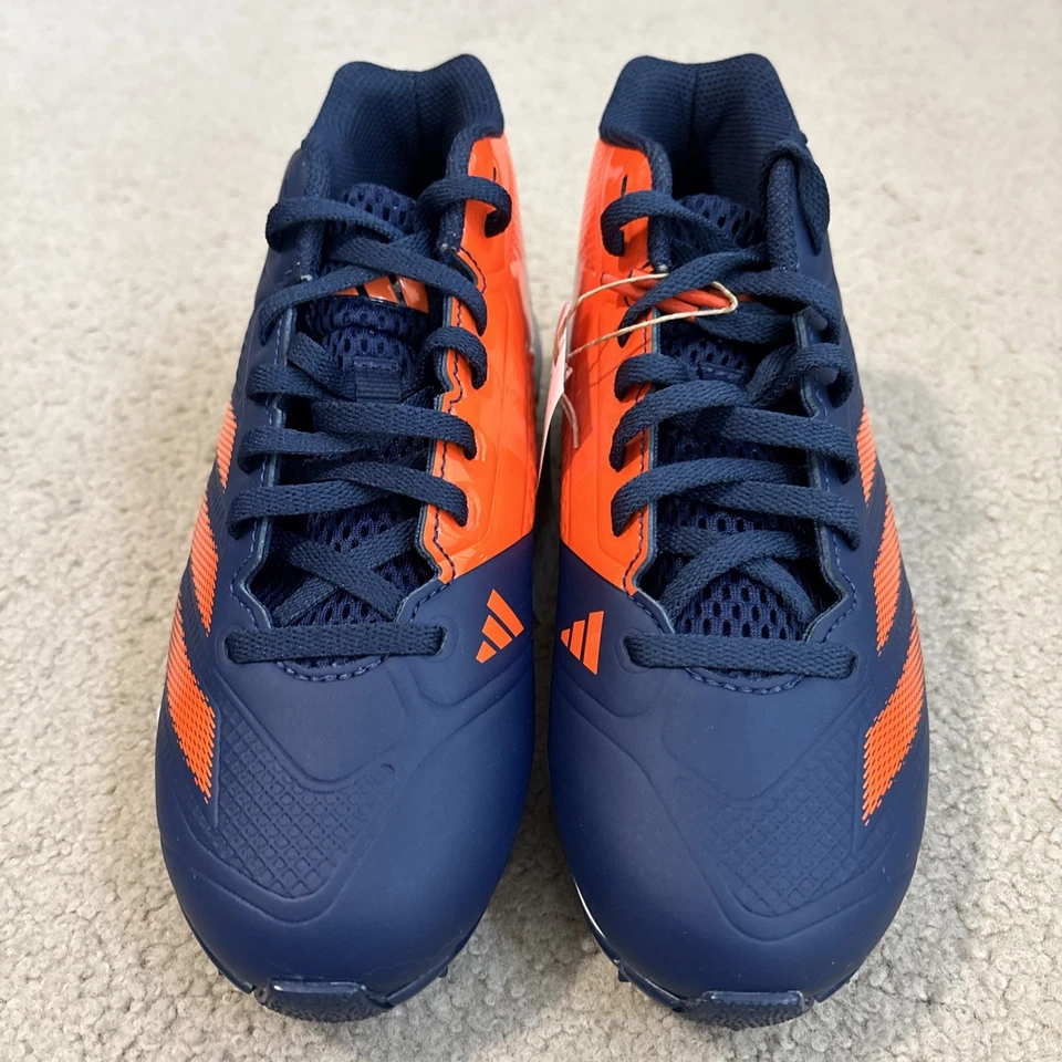 Adidas Boys Size 4 Adizero Impact MD K Baseball Softball Cleats Shoes JS3053 - Image 4 of 4