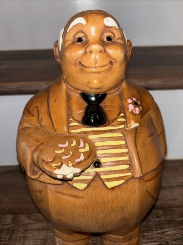 Vintage Twin Winton Cookie Jar Butler California 12.25" H Rare - Picture 9 of 10
