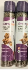 2 PACK SmartyKat ORGANIC Stimulation Catnip Tube for Cats Safe for Pets 0.07oz 
