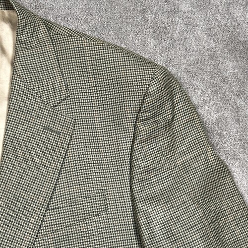 Blazer Ralph Lauren Para Hombres 44L Lana Seda Pata de Gallo 3 Botones Dorado Abrigo Deportivo - Imagen 2 de 10