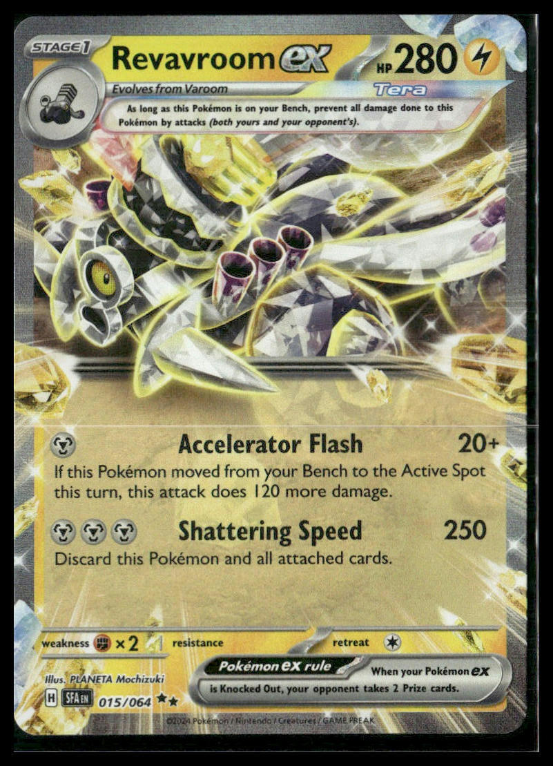 Revavroom ex #15/64 Shrouded Fable Pokemon NM