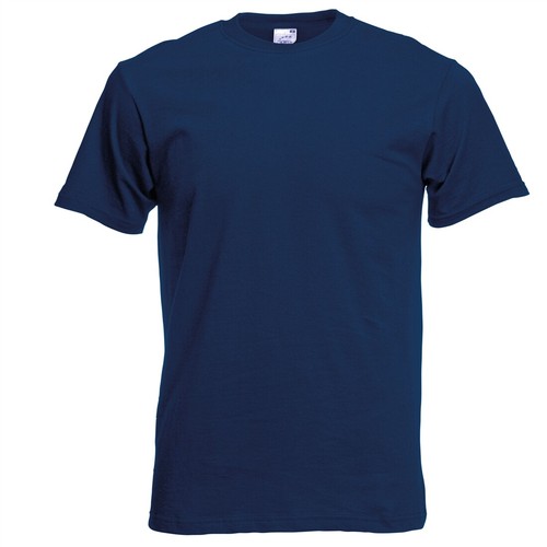 Fruit Of The Loom T-Shirt Plain Mens Short Sleeve 100% Cotton Blank Top Womens - Picture 19 of 27