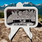 All-Chips + Reckless Metals 1 oz .999 Silver 2024 Coin Show Proof Bar - #69/100