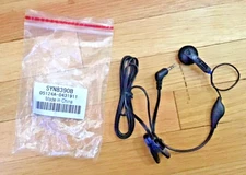 Motorola Hands Free Headset Earbud 2.5mm Jack Phones SYN0896B *New* Black