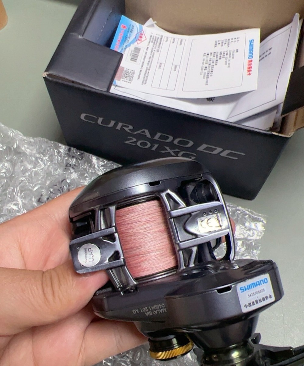 SHIMANO 22 CURADO DC　201XG LEFT Shimano CUDC201XG Curado DC 201XG 8.5:1 Left Hand - Angler's