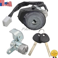 Door Lock Cylinder & Ignition Switch w/ Keys Set For Hyundai Tucson 2016-2021