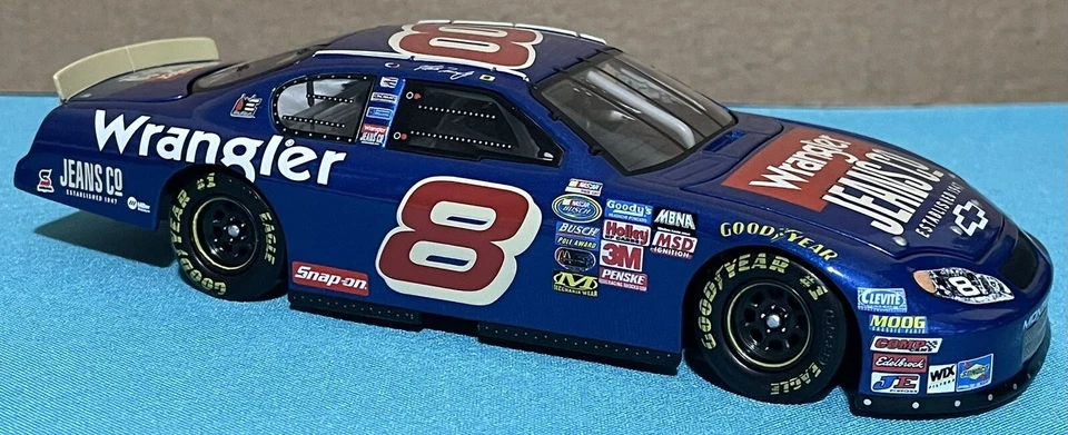 Pantalones de mezclilla Martin Truex Jr #8 2004 Wrangler Monte Carlo 1/24 acción concesionarios GM 1/456 Foto 3 de 4