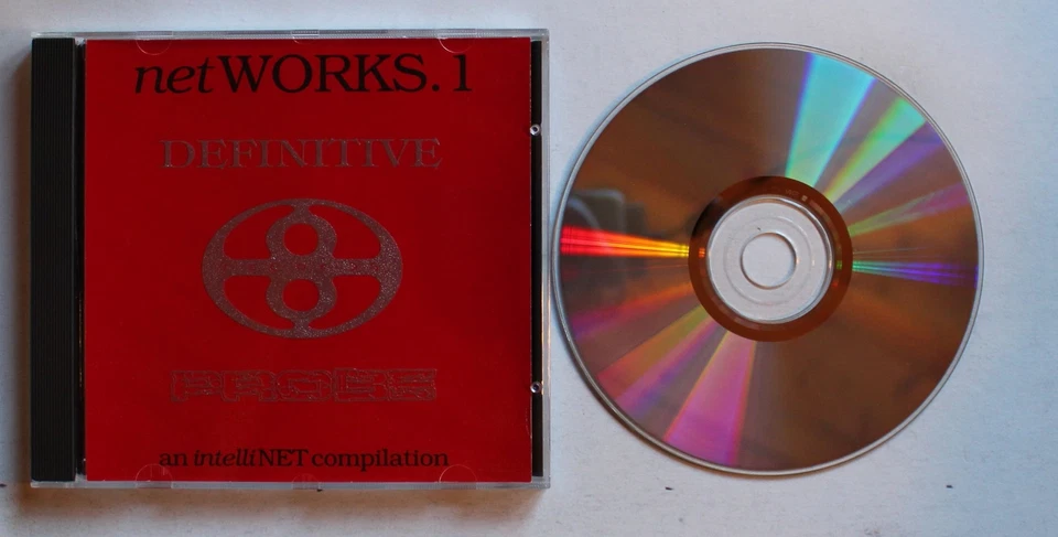 Networks.1 Adv CD 1995 Techno Speedy J Plastikman Ian Pooley