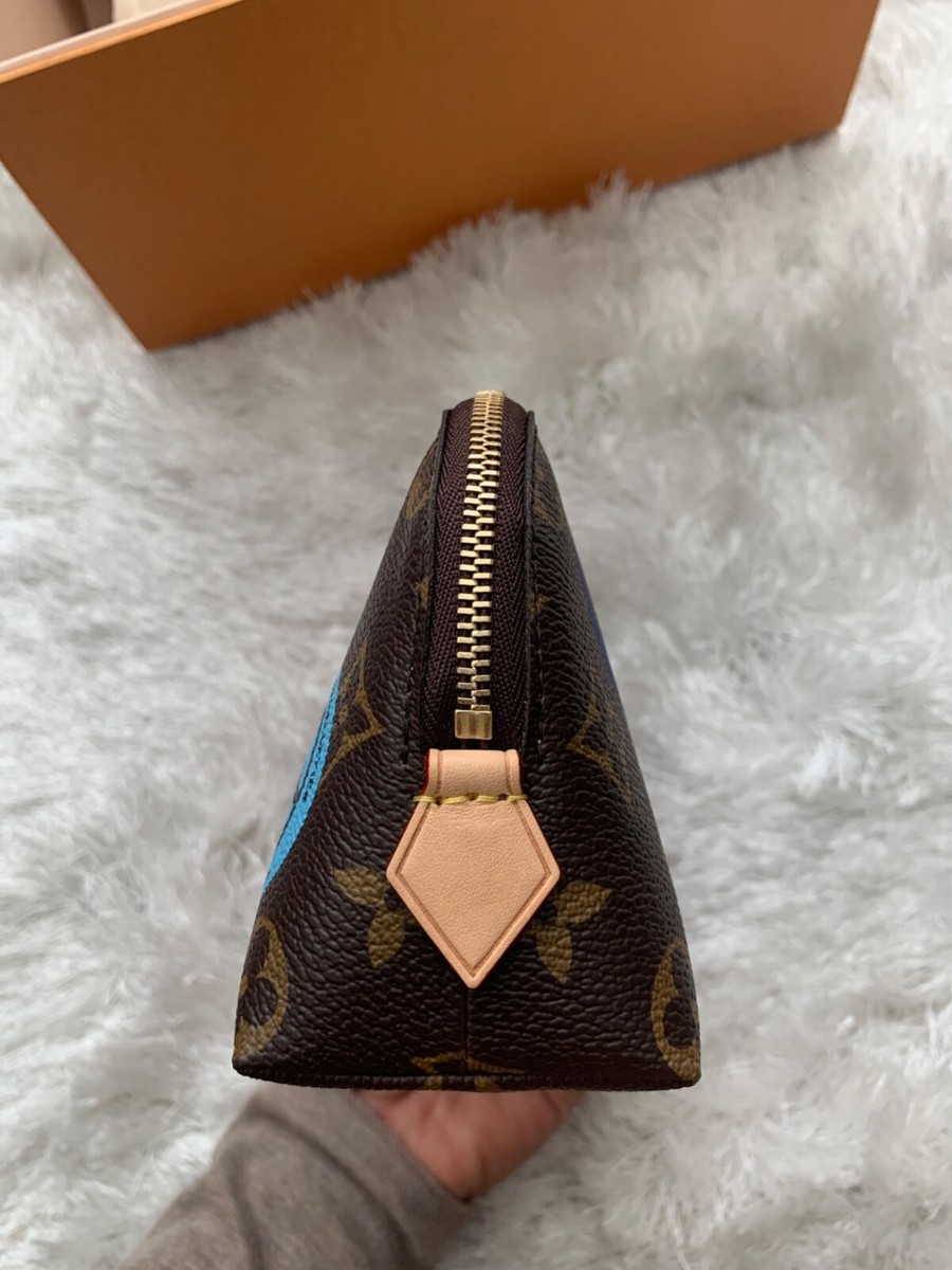 100% Authentic Louis Vuitton World Tour Cosmetic Pouch PM