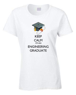 Ingenieur Absolvent Damen T-Shirt Abschluss Geschenkidee Bauingenieur lustig