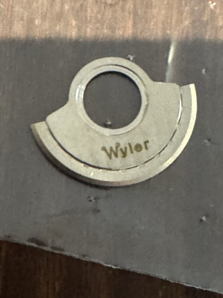 Wyler Genève Code-R 2894-2 Chronograph Rotor / Masse